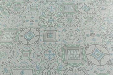 ширина 2 м КОВЕР ПВХ ПЛЕЧВОРК ПЛИТКА БОХО