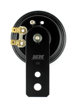 ЗВУКОВОЙ СИГНАЛ 6В 70ММ КРАСНЫЙ ЧЕРНЫЙ