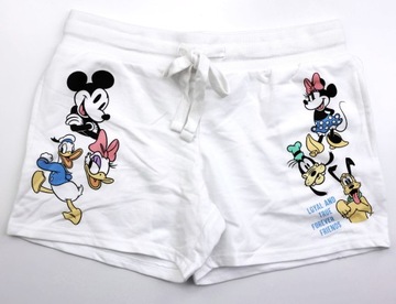 Spodenki damskie młodzieżowe krótkie Disney Myszka Mickey i Przyjaciele S