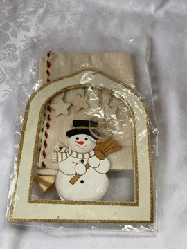 КУЛОН Снеговик 22х18см + сумка