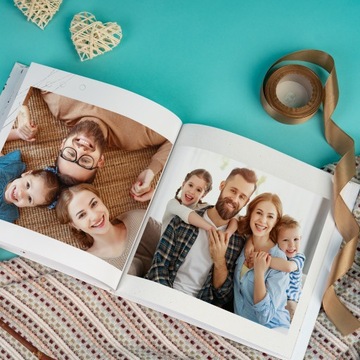 Фотокнига, Фотоальбом 20х20 квадрат - 40 страниц, школьный пакет, 10 штук