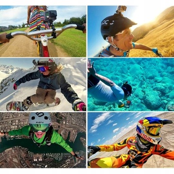 МОНТАЖНЫЙ НАБОР 20 В 1 АКСЕССУАРЫ ДЛЯ КАМЕР GOPRO HERO 12 11 10 9 8 XIAOMI YI 4K