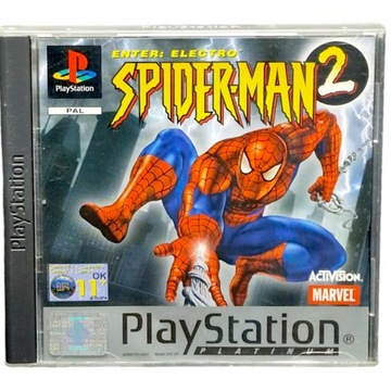 Gra SPIDER-MAN 2 II ENTER ELECTRO PSX Sony PlayStation (PS1 PS2 PS3) #2