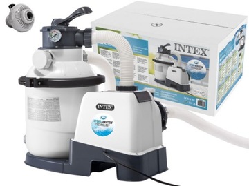 Pompa Piaskowa Basenowa Do Basenu Filtr Piaskowy Intex 5700 l/h MODEL 2024
