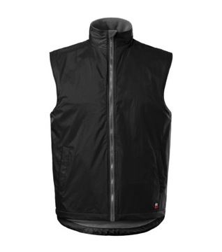 DOPASOWANA kamizelka męska BODYWARMER Rip-Stop Polar Czarna 2XL