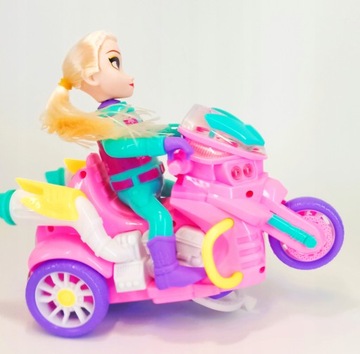 ИНТЕРАКТИВНАЯ ТАНЦОВКА ЛЕДЯНАЯ ПРИНЦЕССА КУКЛА LED