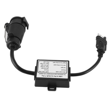 Adapter przejściówka 4pin na 7pin PRZYCZEPY