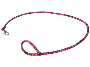 UWIĄZ DLA HOBBY HORSE WIELOKOLOROWY - RÓŻOWY