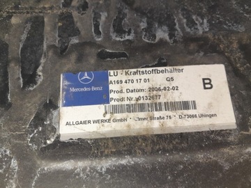 MERCEDES B W245 1.7B 116 KM NÁDRŽ PALIVA A1694701701