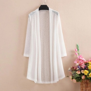 2022 Spring Summer Autumn Women Long Cardigan Soli