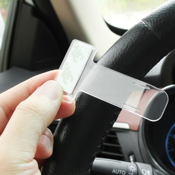 ЗАЖИМ-ДЕРЖАТЕЛЬ ДЛЯ ОКНА ПАРКОВОЧНОГО БИЛЕТА И ИД-КАРТЫ