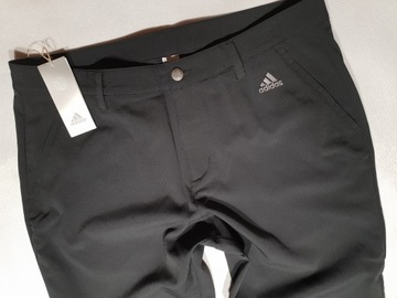 ADIDAS czarne spodnie chino tech pant W40L32 104cm