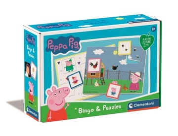 CLEMENTONI GRA BINGO ŚWINKI PEPPY 16737