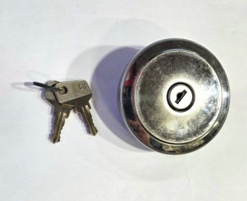 КРЫШКА ТОПЛИВНОГО БАКА ХРОМИРОВАННАЯ OLDTIMER VINTAGE PJ