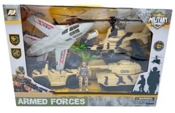 COMBAT FORCE великий набір транспортних засобів військових танк літак солдат