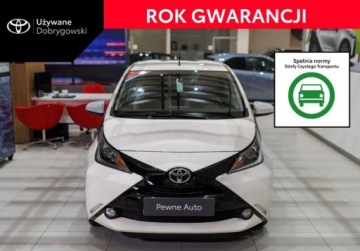 Toyota Aygo II Hatchback 5d 1.0 VVT-i 69KM 2017 Toyota Aygo 1.0 VVT-i X-play EU6 Benzyna 69KM