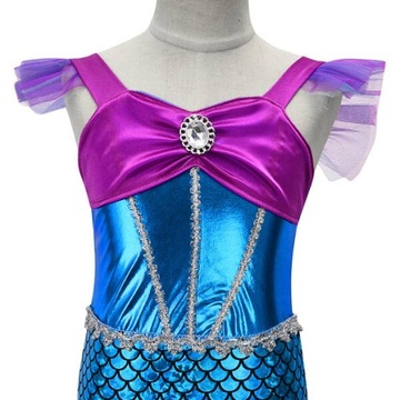 АРИЭЛЬ РУСАЛОЧКА КОСТЮМ РУСАЛОЧКИ РУСАЛОЧКА 128