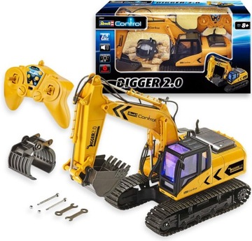 Koparka zdalnie sterowana Revell Digger 2.0 żółta