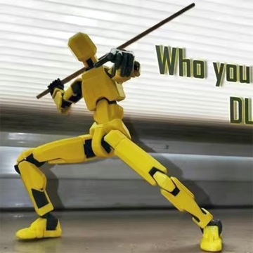 Многосуставной подвижный робот, меняющий форму, 3D-печатный манекен, 13 действий