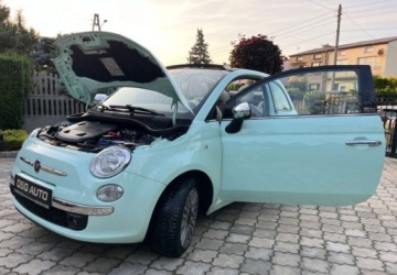 Fiat 500 II CC Seria 3 0.9 TwinAir 105KM 2014 Fiat 500 Kabriolet 0.9 turbo benzyna Niski przebieg 1 wlasciciel 105KM, zdjęcie 28