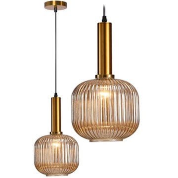 LAMPA SUFITOWA WISZĄCA SZKLANA KOLORY MIX