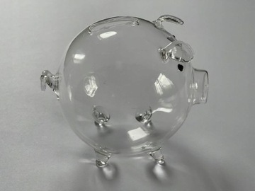 СТЕКЛЯННАЯ КОПИЛКА ДЛЯ ДЕНЕГ В ПОДАРОК