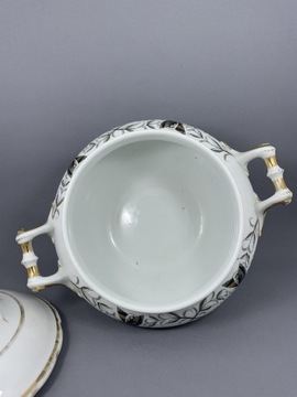 Ваза для цветов в стиле модерн - фарфор