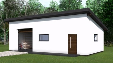 PROJEKT BUDYNKU GOSPODARCZEGO GJ2