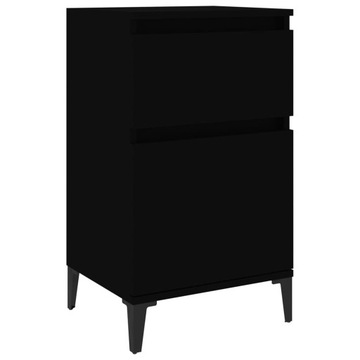 ПРИМОЧНЫЙ СТОЛИК-ШКАФ черный 40x35x70 см