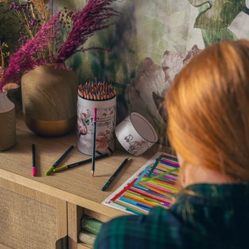 Профессиональный набор для рисования мелками, 123 цветных карандаша БЕСПЛАТНО