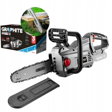 GRAPHITE PIŁA PILARKA ŁAŃCUCHOWA AKUMULATOROWA 18V 10'''' GAŁĘZIÓWKA LI-ION