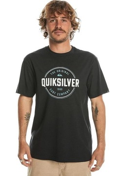 T-shirt Quiksilver Circle Up - KVJ0/Black