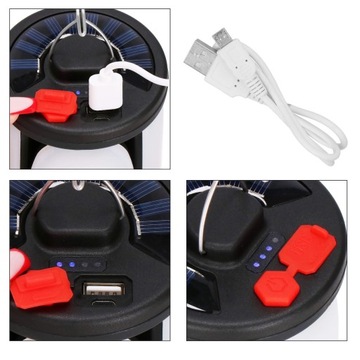 РАСШИРЯЕМАЯ ЛАМПА РУЧНОЙ СВЕТОДИОДНЫЙ ФОНАРЬ HOK TOURIST 6 РЕЖИМОВ СВЕТА