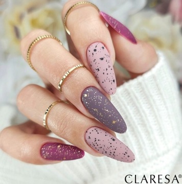 CLARESA TOP BUBBLE GOLD MATTE МАТОВЫЙ ТОП С ЗОЛОТЫМИ ПАРКАМИ