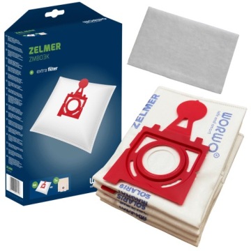 4x WORKI DO ODKURZACZA ZELMER Jupiter ZVC425HA