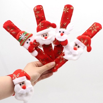 ПЛЮШЕВАЯ повязка на голову SANTA SLAP BRONZE FILLER TOY