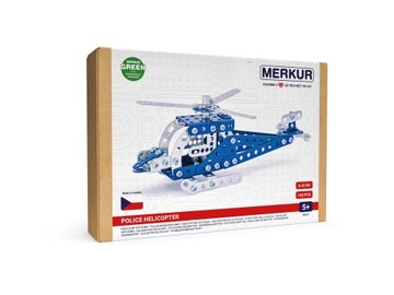 Merkur Zestaw Policyjny Helikopter 142 elementy 5547
