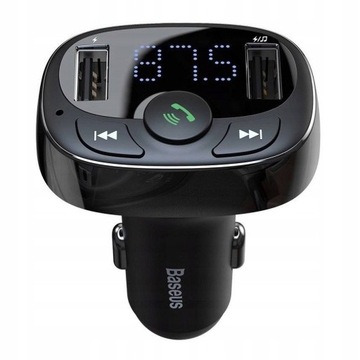 АВТОМОБИЛЬНЫЙ ПЕРЕДАТЧИК FM BASEUS BLUETOOTH MP3