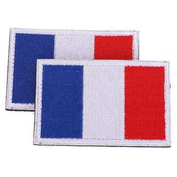 2 шт. нашивки с флагами, вышитый своими руками флаг n