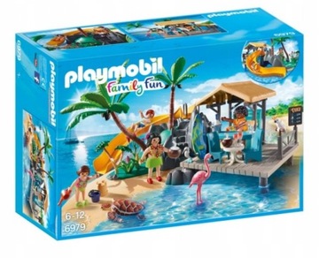 Playmobil Karaibska wyspa z barem na plaży 6979