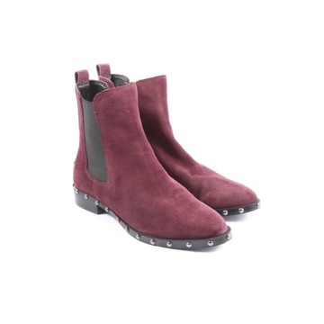 GUESS Sztyblety Rozm. EU 36 czerwony Chelsea Boots