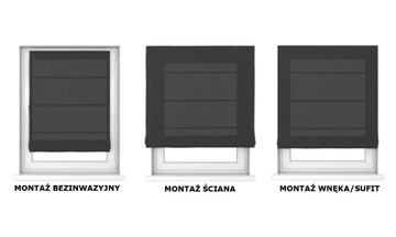 Roleta rzymska gotowa 100x110 cm na wymiar
