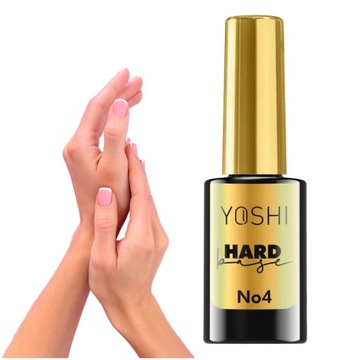 Yoshi Hard Base UV 10ml No.4 Baza z Drobinkami