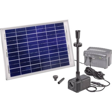 Fontanna ogrodowa solarna Siena LED Esotec 1500 l