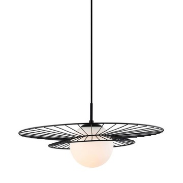 LAMPA WISZĄCA DRUCIANA ALISON MDM-4001/1 BK Italux