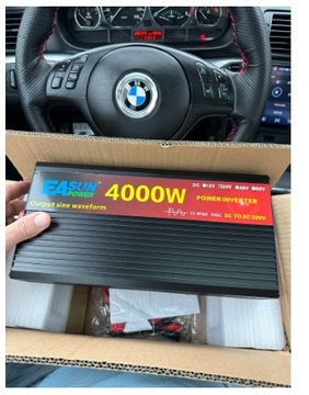 АВТОМОБИЛЬНЫЙ ПРЕОБРАЗОВАТЕЛЬ НАПРЯЖЕНИЯ 24 В - 230 В, 3000 Вт, ЧИСТЫЙ СИНУС