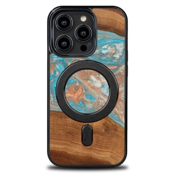 Pouzdro Bewood Unikátní pro iPhone 14 Pro Planety Saturn s MagSafe