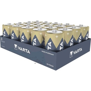 ZESTAW Baterie Varta Industrial LR20 D 4920 20szt