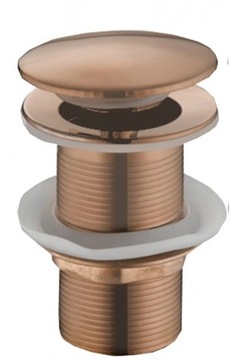 СИФОН ДЛЯ УМЫВАЛЬНИКА MEXEN РОЗОВОЕ ЗОЛОТО + ПРОБКА CLICK-CLACK