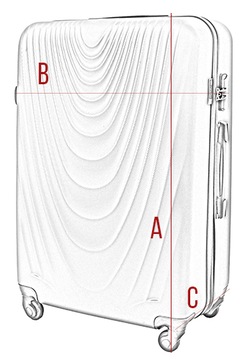 РУЧНОЙ ЧЕМОДАН РУЧНАЯ КЛАДЬ МОДЕЛЬ 1050